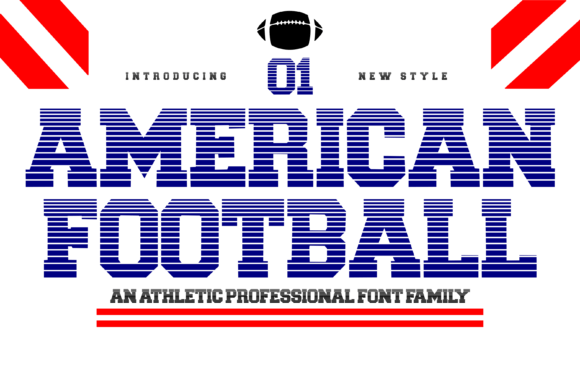 American Football 01: A Friendly Display Font for Digital Brands
