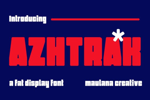 Azhtrak: A Display Font That Anchors Your Editorial Voice
