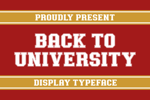 Back to University Font: A Classic Touch for Your Brand