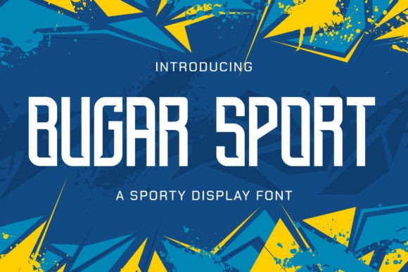 Bugar Sport: A Sporty Display Font That Delivers Energy Without Overcomplicating