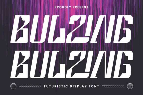 Bulzing: A Futuristic Display Font Worth Testing