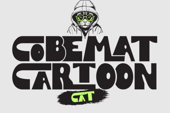Cobemat Cartoon: A Playful Display Font for Digital Branding