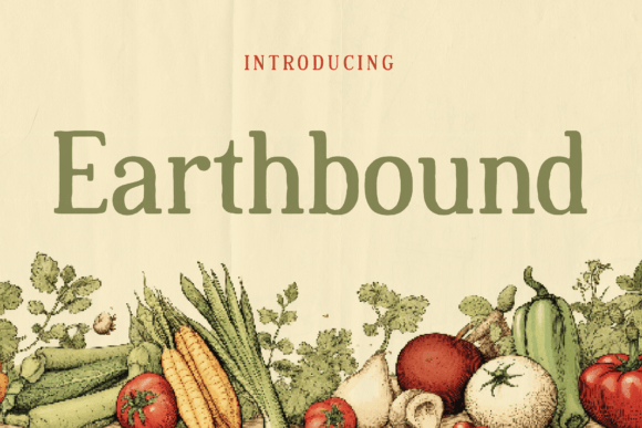 Earthbound: A Rustic Display Typeface That Grounds Your Campaign