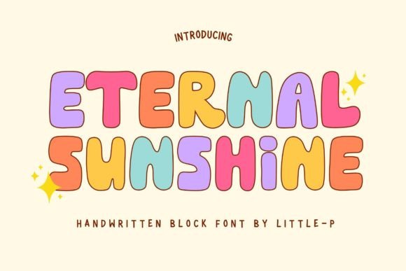 Eternal Sunshine: A Playful Display Font for Thoughtful Design