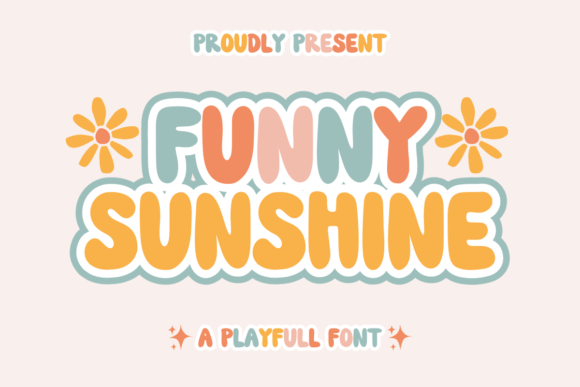 Funny Sunshine: A Playful Display Font That Lifts Digital Design