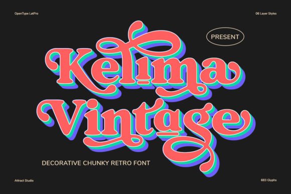 Kelima Vintage: A Serif Font That Feels Like Home