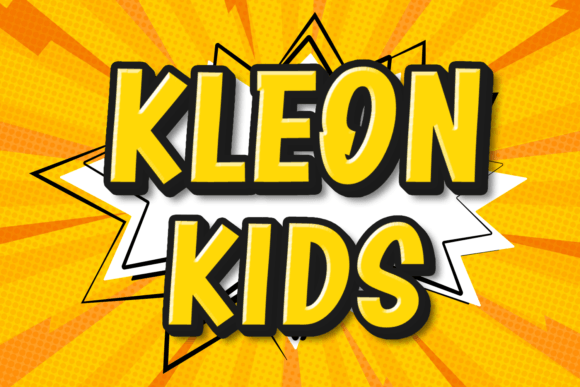 Kleon Kids: A Friendly Display Font for Editorial Design