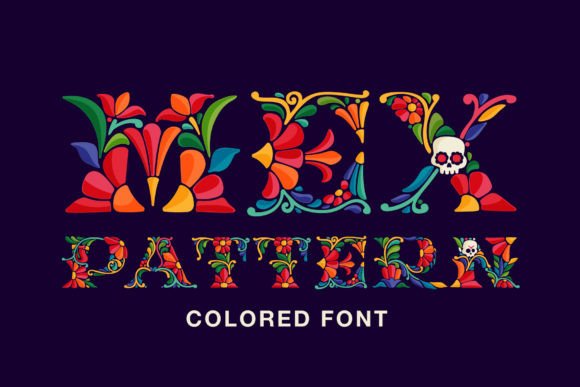 Mexican Pattern: A Vibrant Display Font for Editorial Design
