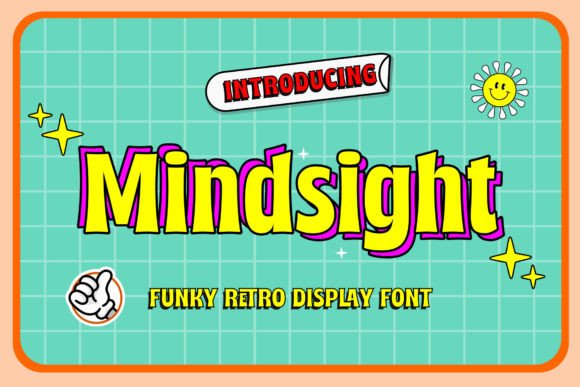 Mindsight: A Display Font That Makes Your Headlines Pop