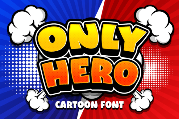 Only Hero: A Display Font That Commands Attention