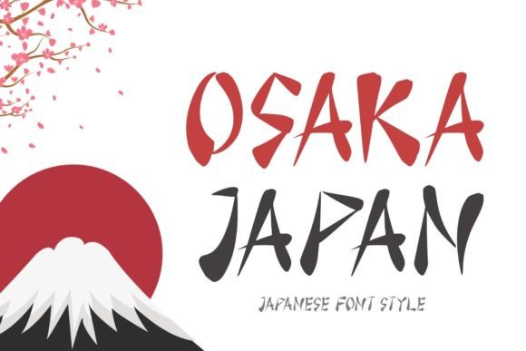 Osaka Japan: A Display Font That Adds Quiet Elegance to Real Branding Work