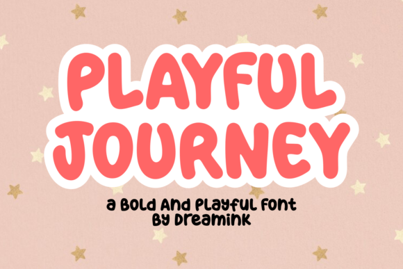 Playful Journey: A Display Font That Brings Joy to Digital Headlines