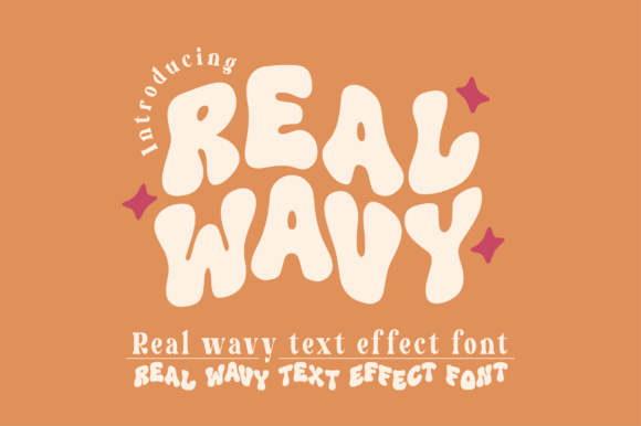 Real Wavy: A Display Font That Anchors Editorial Personality