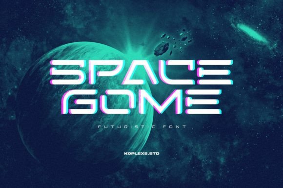Space Gome: A Futuristic Display Font That Feels Human