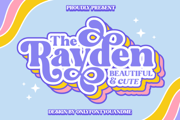 The Rayden: A Playful Display Font That Builds Brand Trust