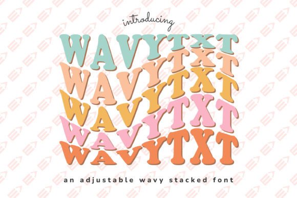 Wavytxt: A Display Font That Builds Brand Recognition